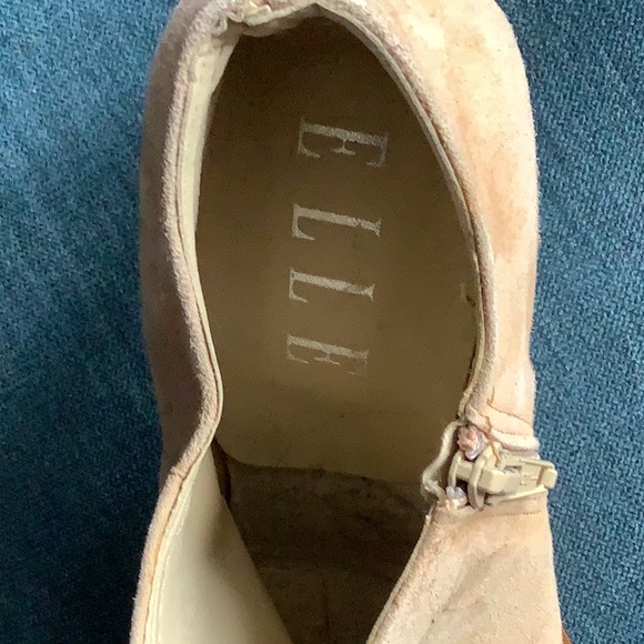 tan suede booties - Picture 7 of 8